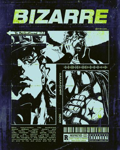 Bizarre poster, cyber edition