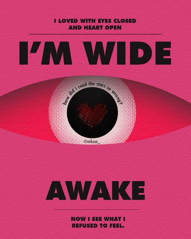 I'm Wide Awake poster