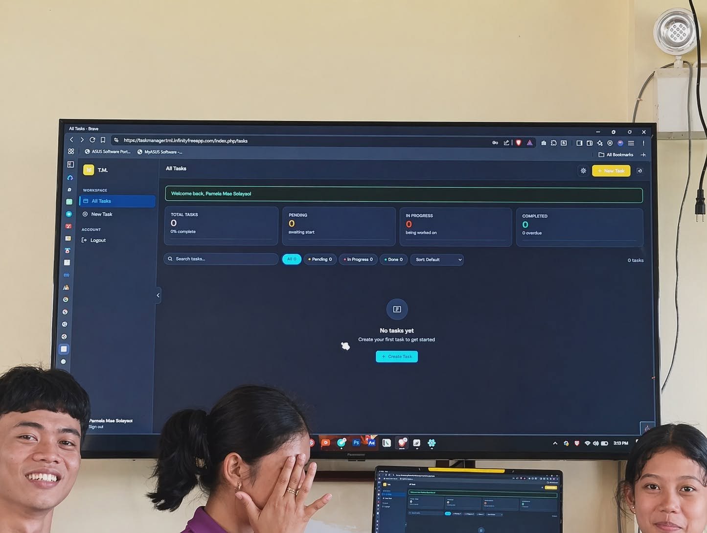 Puyit Task Manager presentation screenshot
